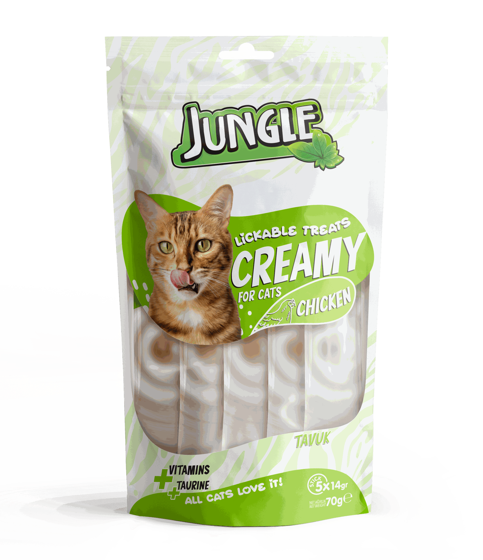 Jungle Creamy Chicken 14g x 5pcs - 100g