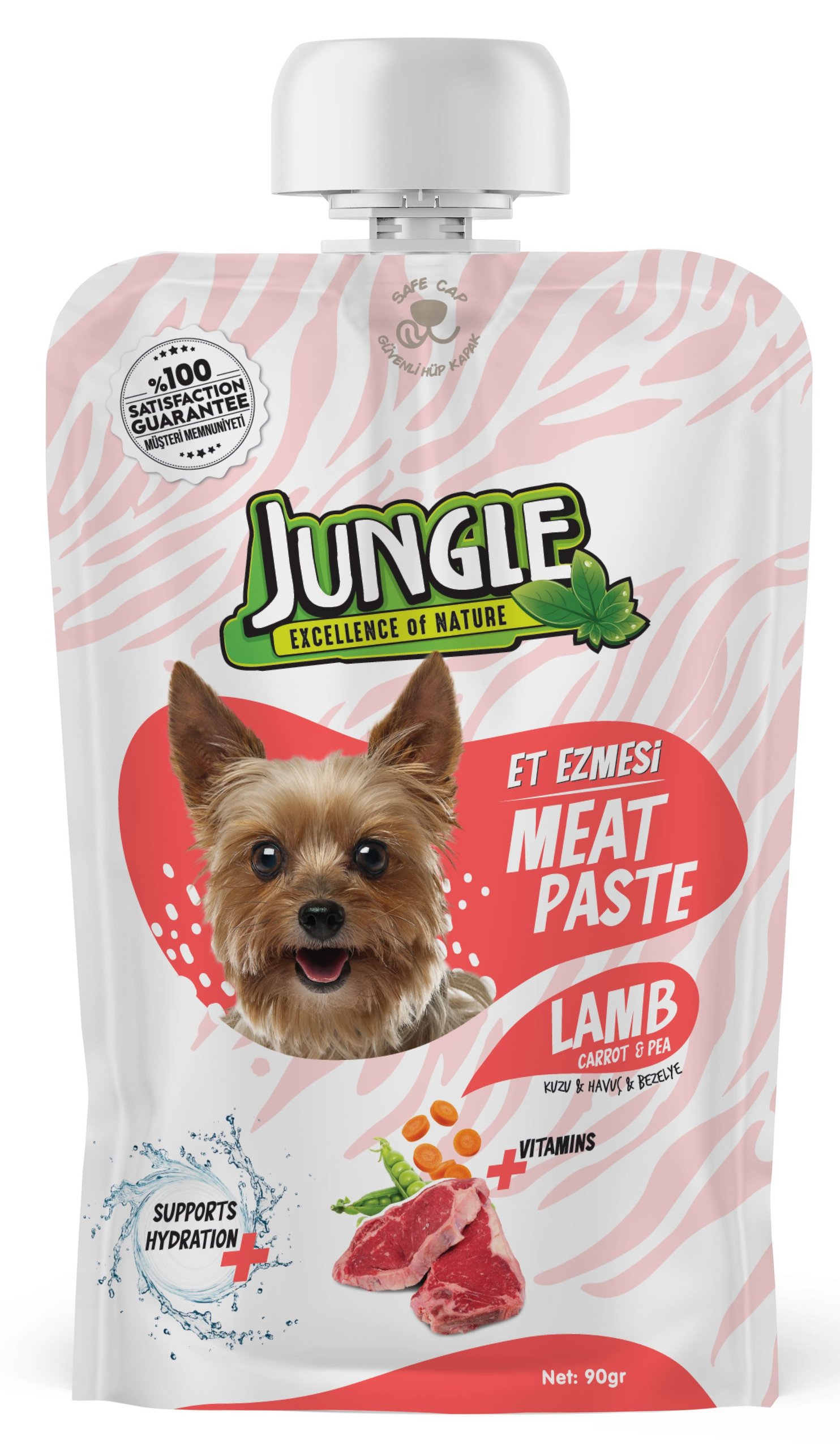 Jungle Tasty Meat Paste Lamb& Carrot-90g