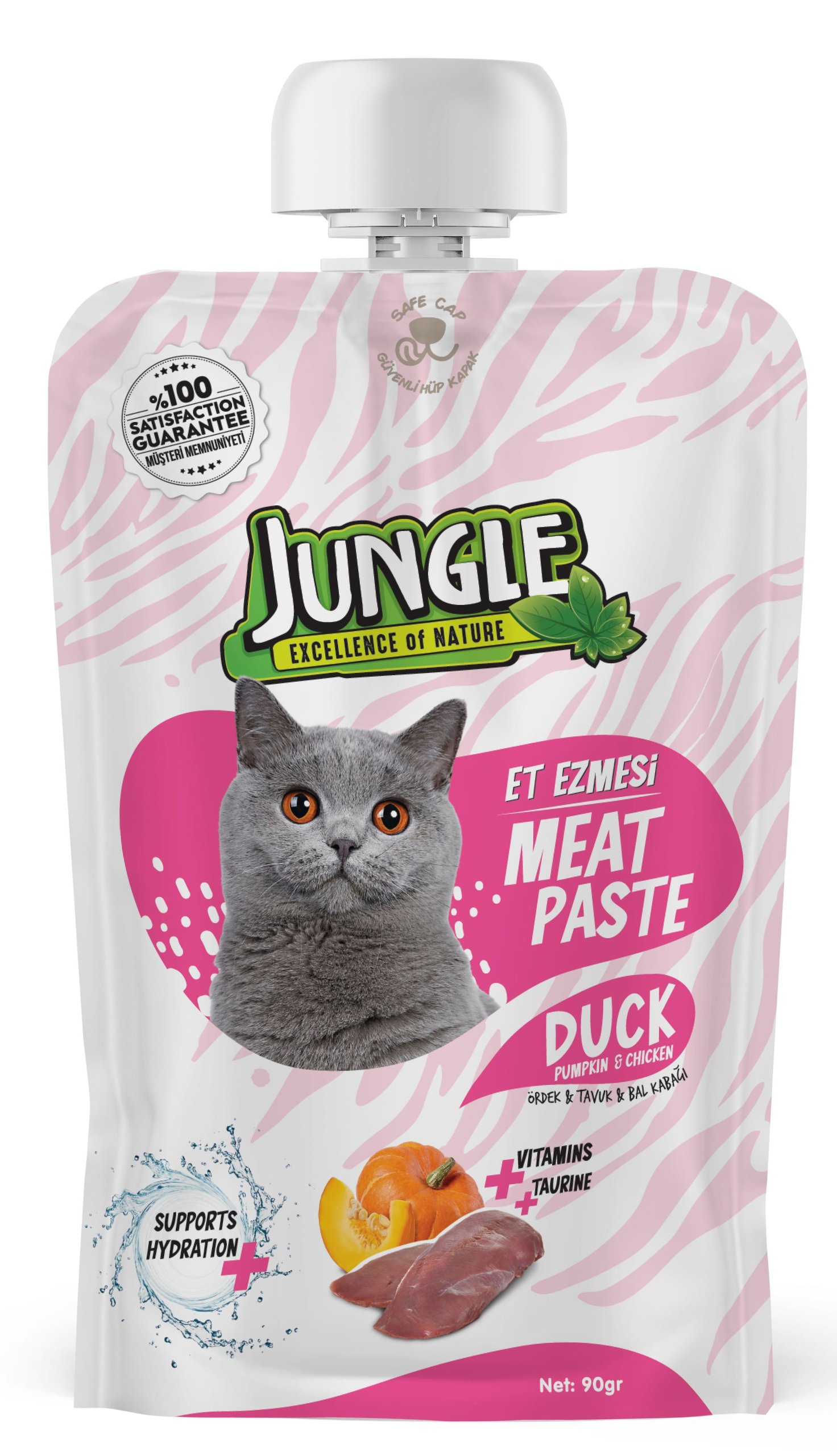 Jungle Tasty Meat Paste Duck & Pumpkin-90g