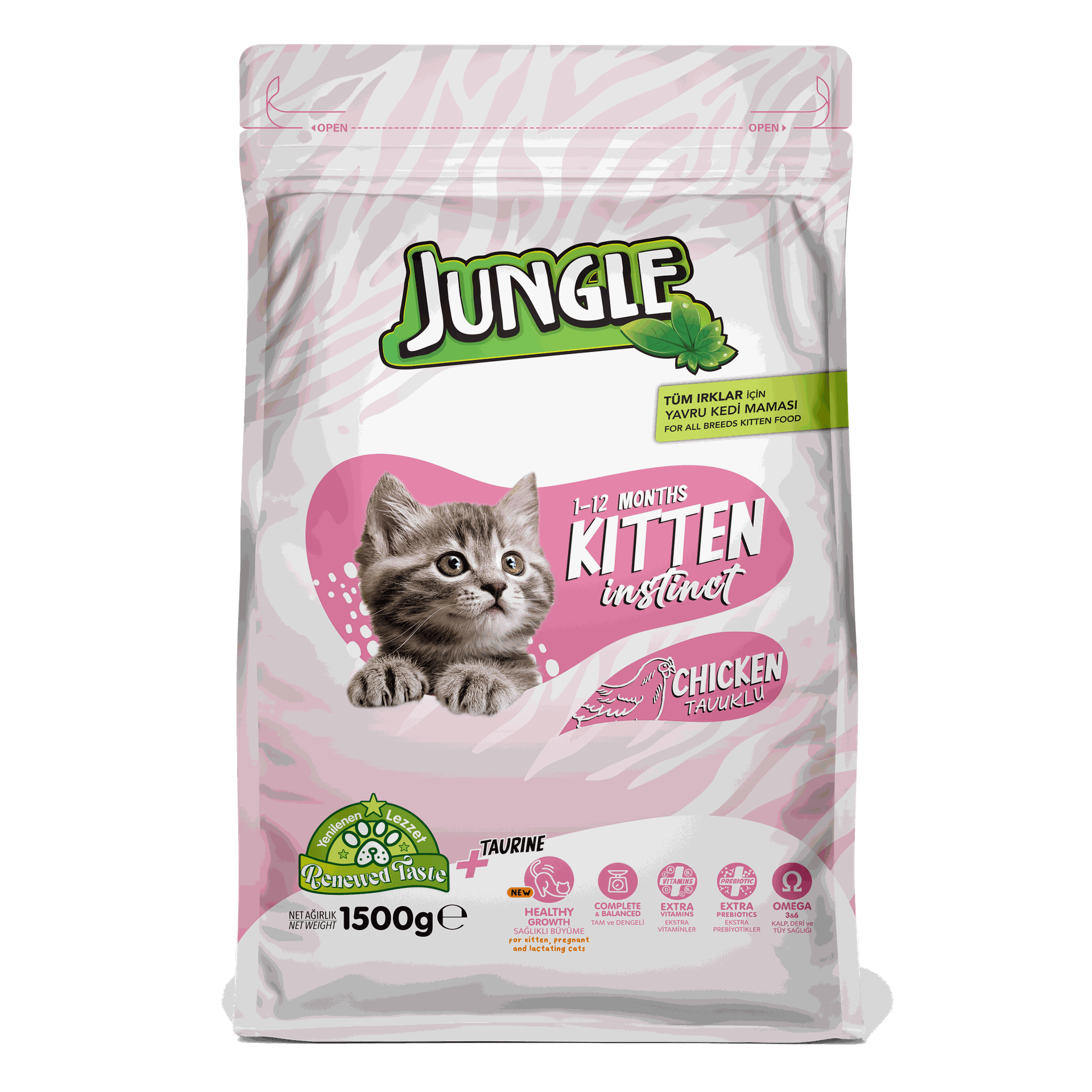 Jungle Kitten with Chicken, Jungle Kitten with Chicken- 1.5kg