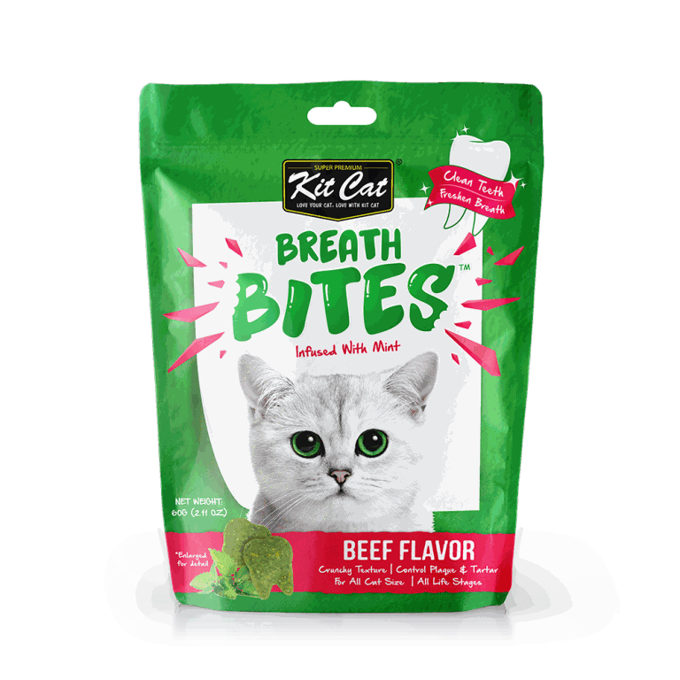 KIT CAT BreathBites 60g Beef Flavor x6