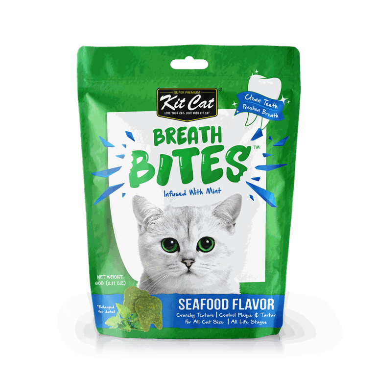 KIT CAT BreathBites 60g Seafood Flavor x6