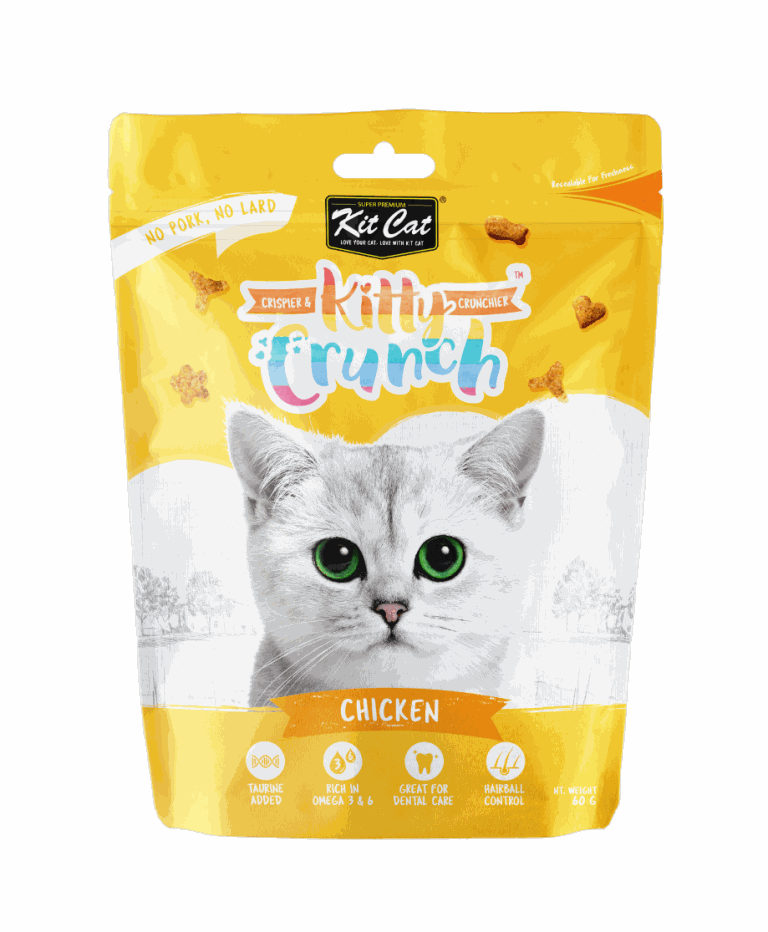Kit Cat KittyCrunch Chicken Flavor 60 g x 6