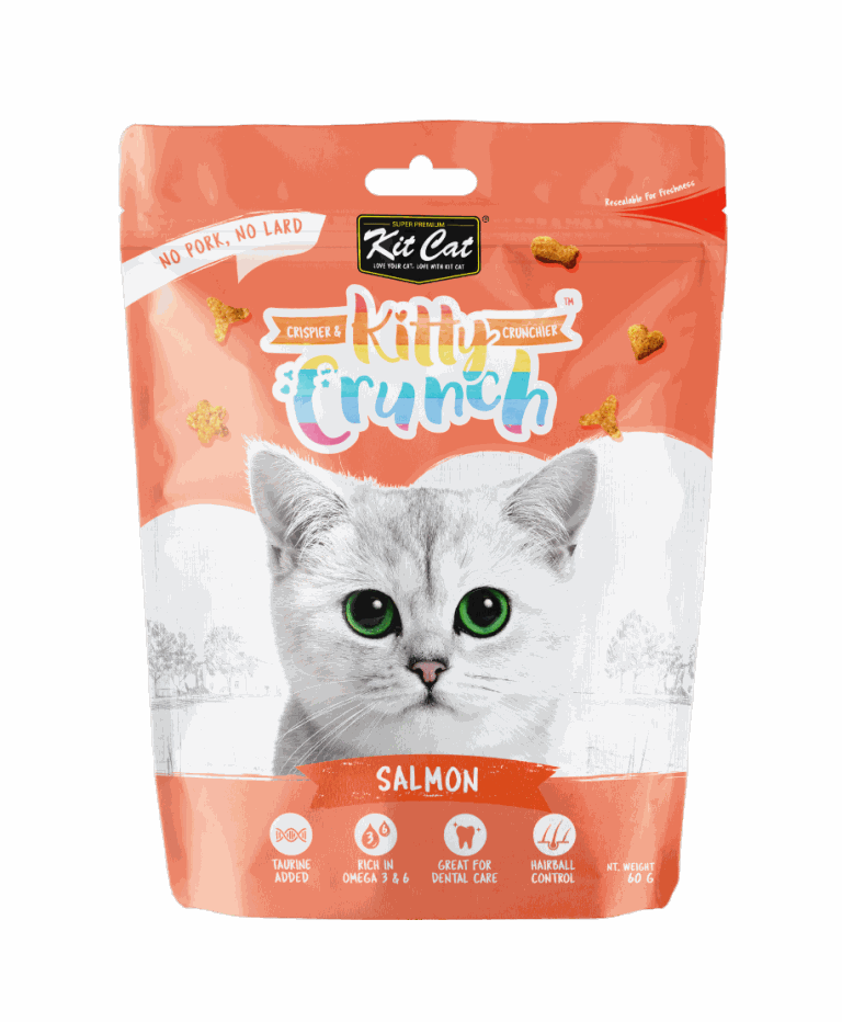 Kit Cat KittyCrunch Salmon Flavor 60g x6