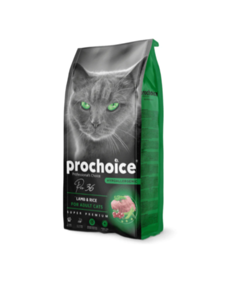 Prochoice Hypoallergenic Lamb & Rice for Adult Cats 2kg