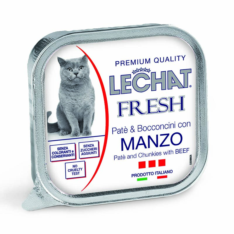 LeChat Paté Fresh Beef 100g