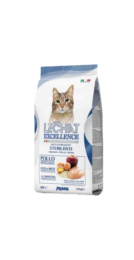 LeChat Excellence Sterilized Chicken 1.5kg