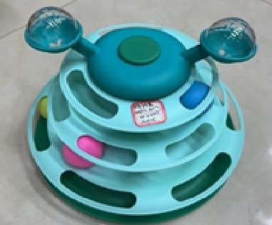 Blue Three Level Tower