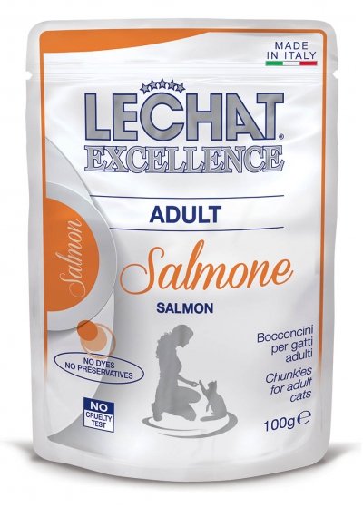 LeChat Excellence Pouche Adult Salmon 100g