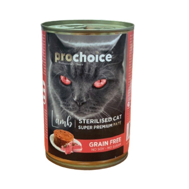 Prochoice Adult Cat Lamb Sterilized Pate 400 Grs