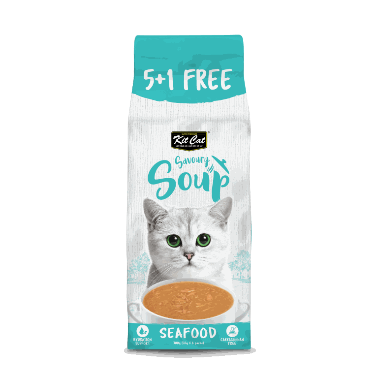 Kit Cat Savoury Soup Seafood 300g ( 6 X 50g )