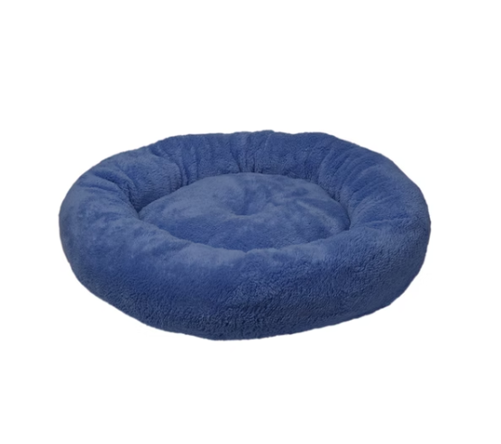 Dubex Plush Simit Bed Navy - 52cm