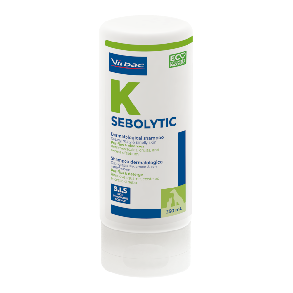 Dermatologique Shampooing Sebolytic For Cats and Dogs 200ml