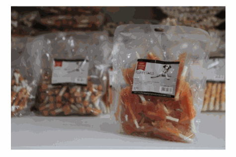 Fluffy Tails Soft Chicken Sticks 500g