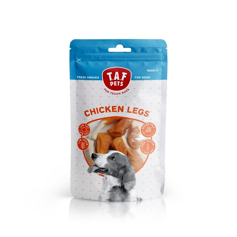 TAF Pets Fresh Dog Treats Chicken Legs - 75g