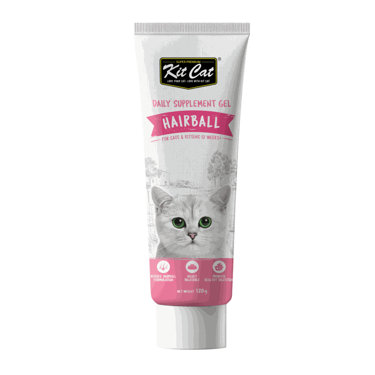 Kit Cat Daily Supplement Gel 120g Hairball