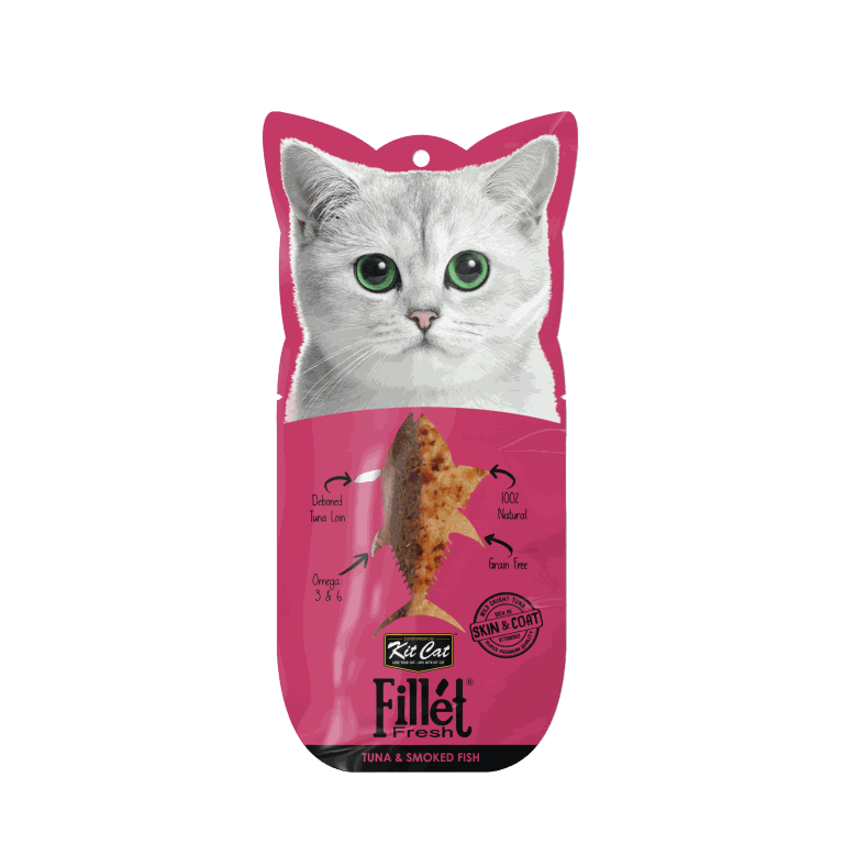 Kit Cat Fillet Fresh Tuna Smoked Fish- 30g