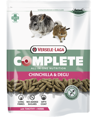 VL-Complete Chinchilla & Degu With Timothy+ Herbs
