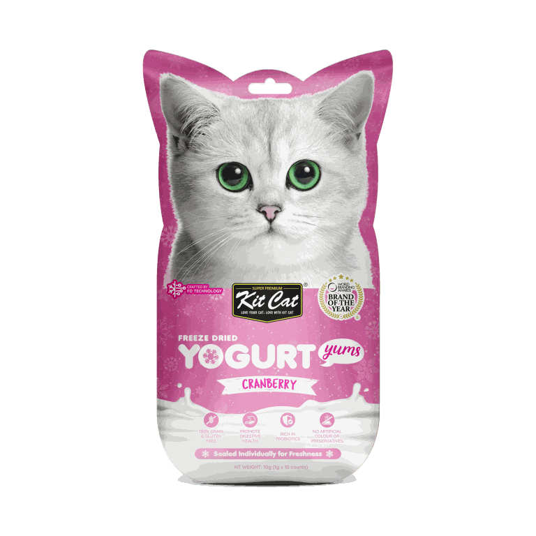 Kit Cat FD Yogurt Yums Cranberry 10 counts x 1g