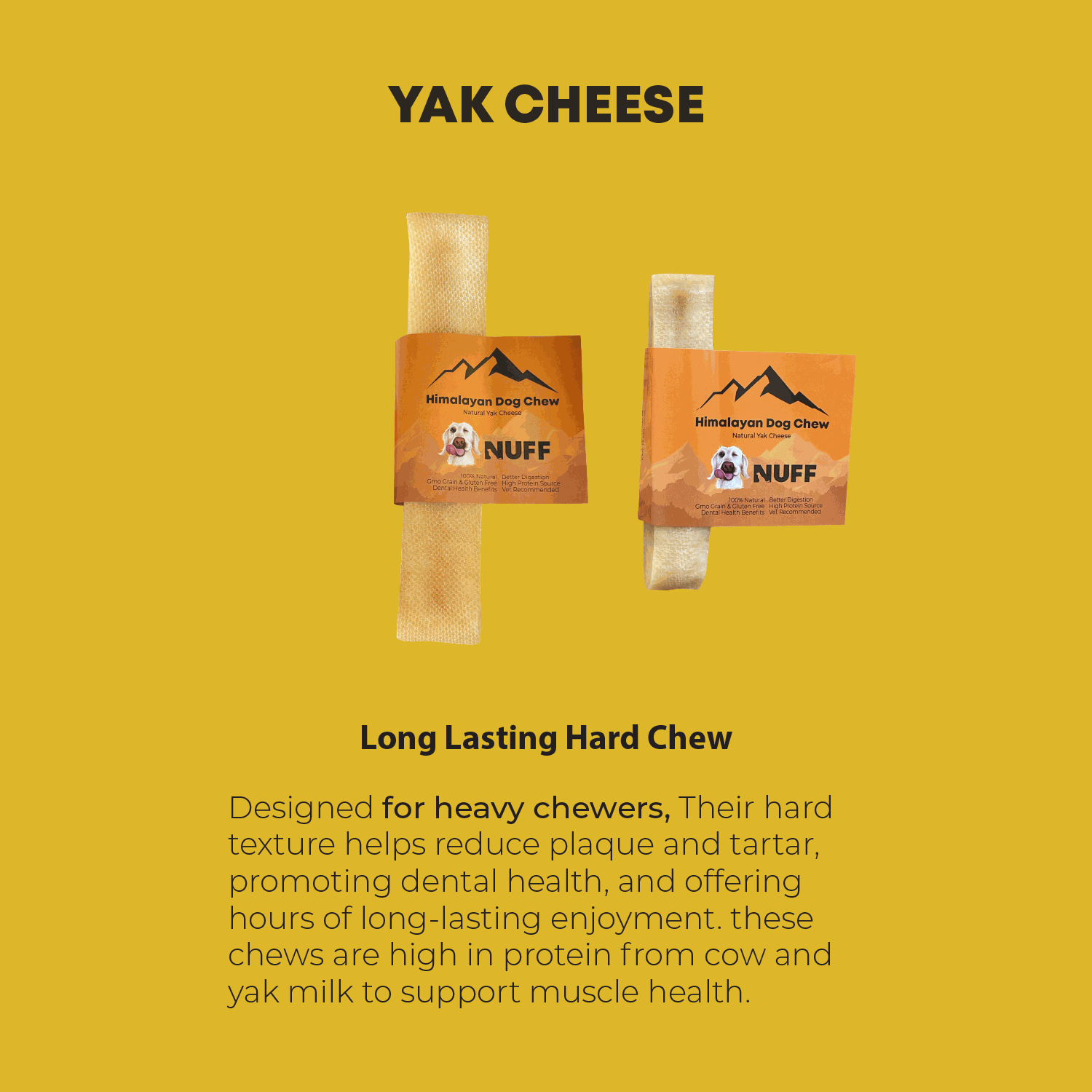 Nuff Yak Cheese Original, Nuff Yak Cheese Original - (65g - 75g)