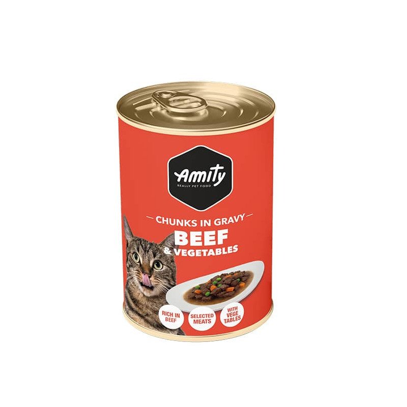 Amity Beef Chunks in Gravy - 415g