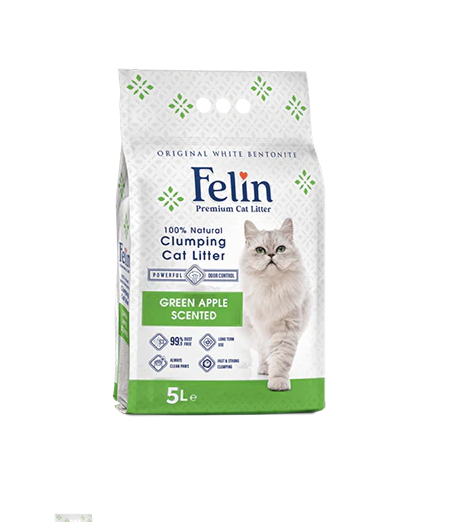 FELIN Cat Litter Green Apple Scented