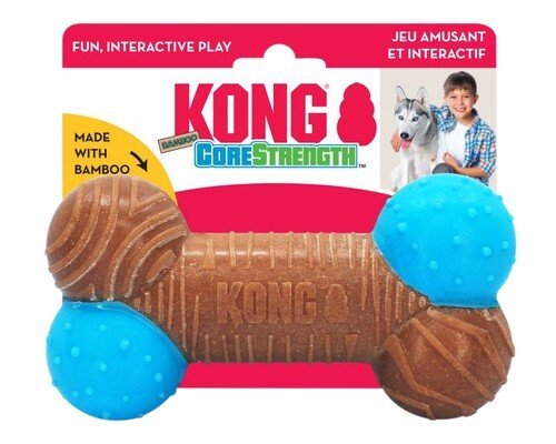Kong Core Strength Bamboo Bone Dog Chew Toy