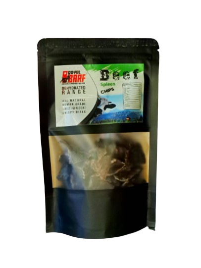 Beef Spleen Chips Treats, 85g