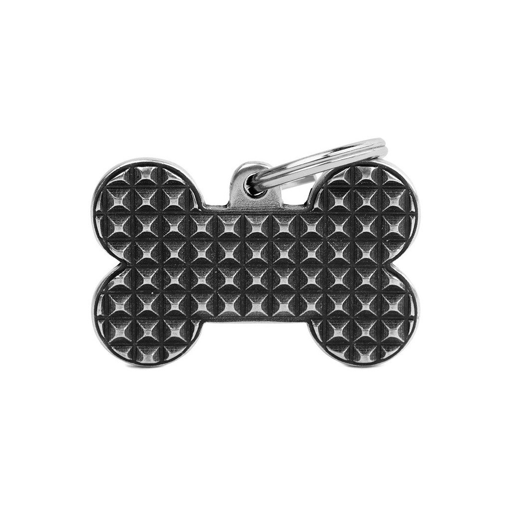My Family Pet Tag Big Bone Bronx Studs Dog ID