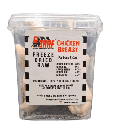 Chicken Breast Freeze Dried Treats 100g