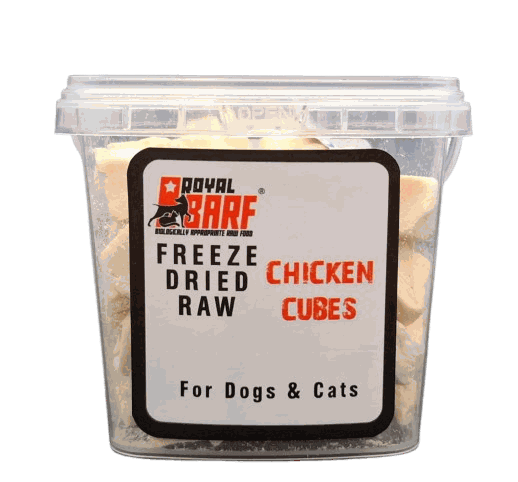 Chicken Cubes Freeze Dried Treats 40g