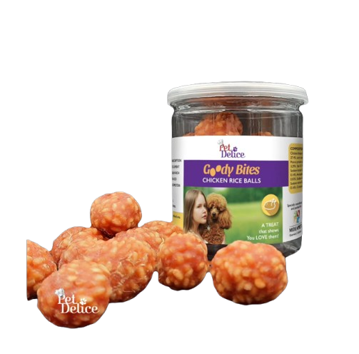 Pet Delice Goody Bites Chicken Rice Balls 180g