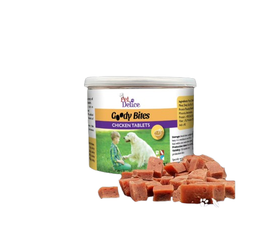 Pet Delice Goody Bites Chicken Tablets 180g