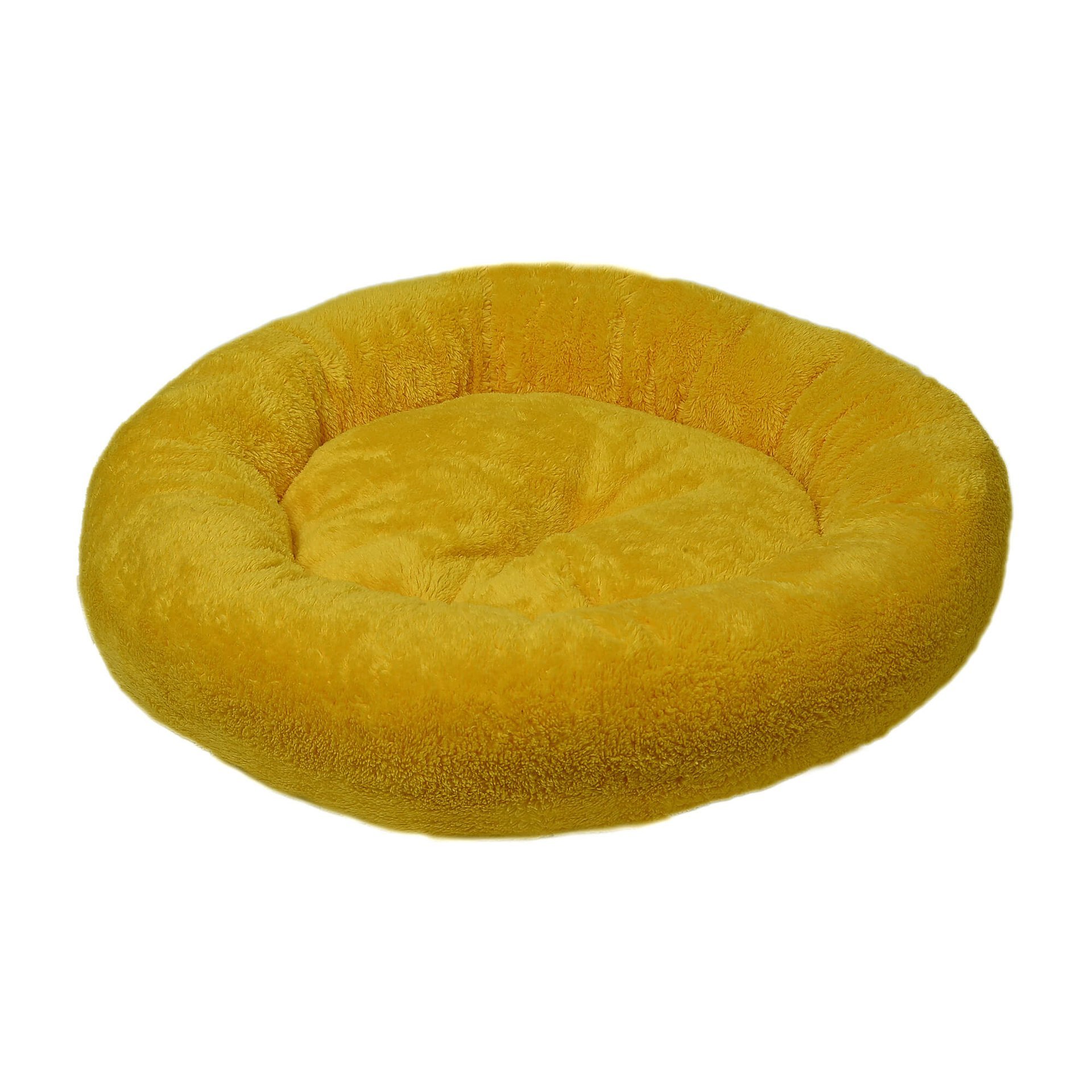 Dubex Plush Simit Bed Yellow - 52 cm