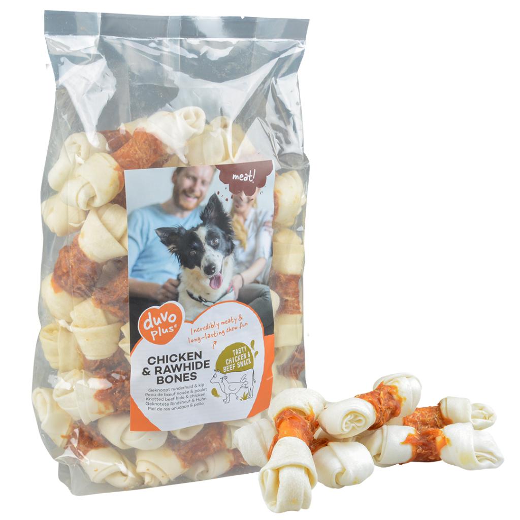 Chicken & Rawhide Medium Bones-1kg