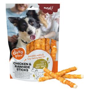 Chicken & Rawhide Small Sticks -100g