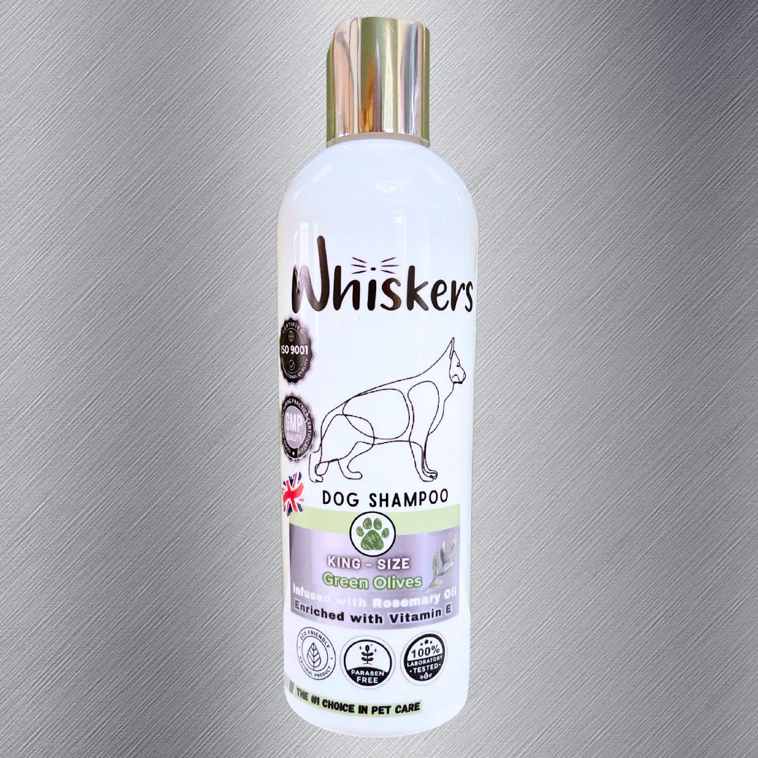 Whiskers King Size Dog Shampoo - Green Olives