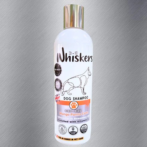 Whiskers King Size Dog Shampoo-Mango Panna Cota