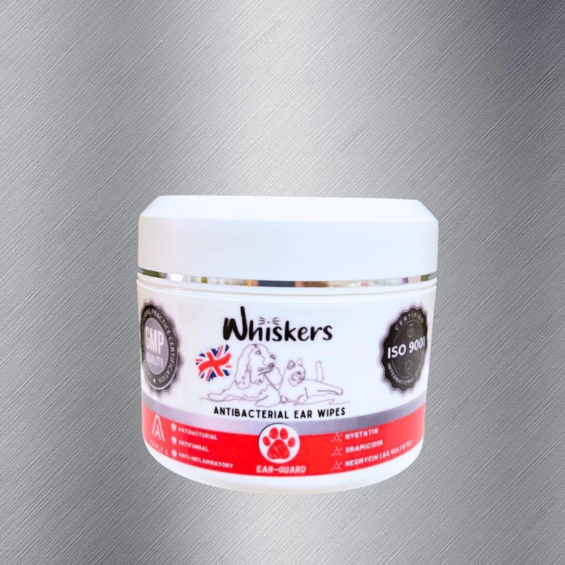 Whiskers Anti-Bacterial-Ear Wipes