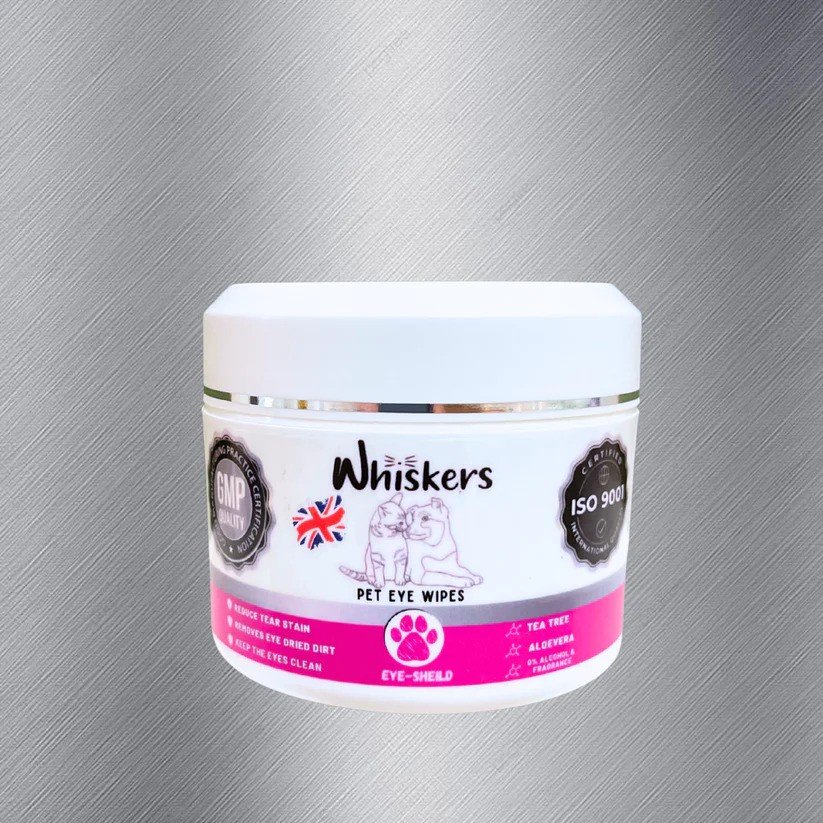 Whiskers Eye Wipes-Tear Stain