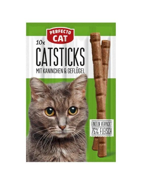 Perfecto 10 Cat Sticks with Rabbit and Turkey