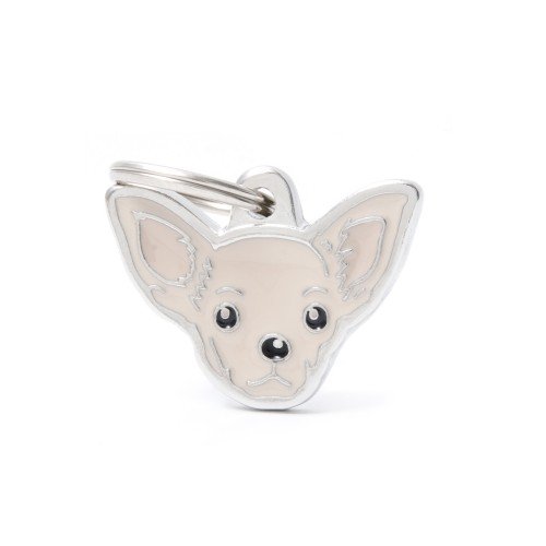 My Family Pet Tag Chihuahua Cream Dog ID