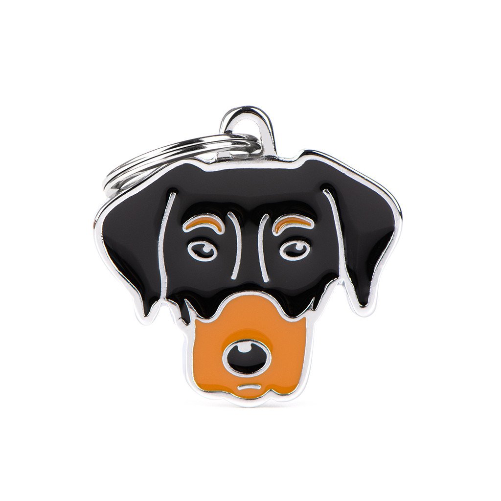 My Family Pet Tag Dobermann Dog ID