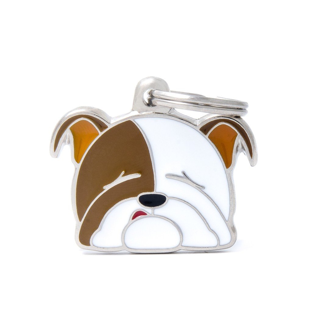 My Family Pet Tag English Bulldog Dog ID
