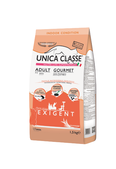 Unica Classe Cat Adult Gourmet Exigent 1.5Kg