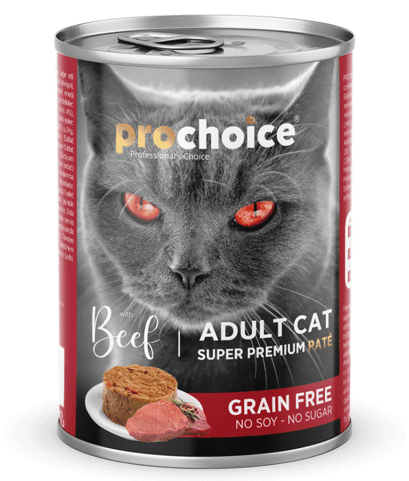 Prochoice Adult Cat Beef Chunks 400 Gr