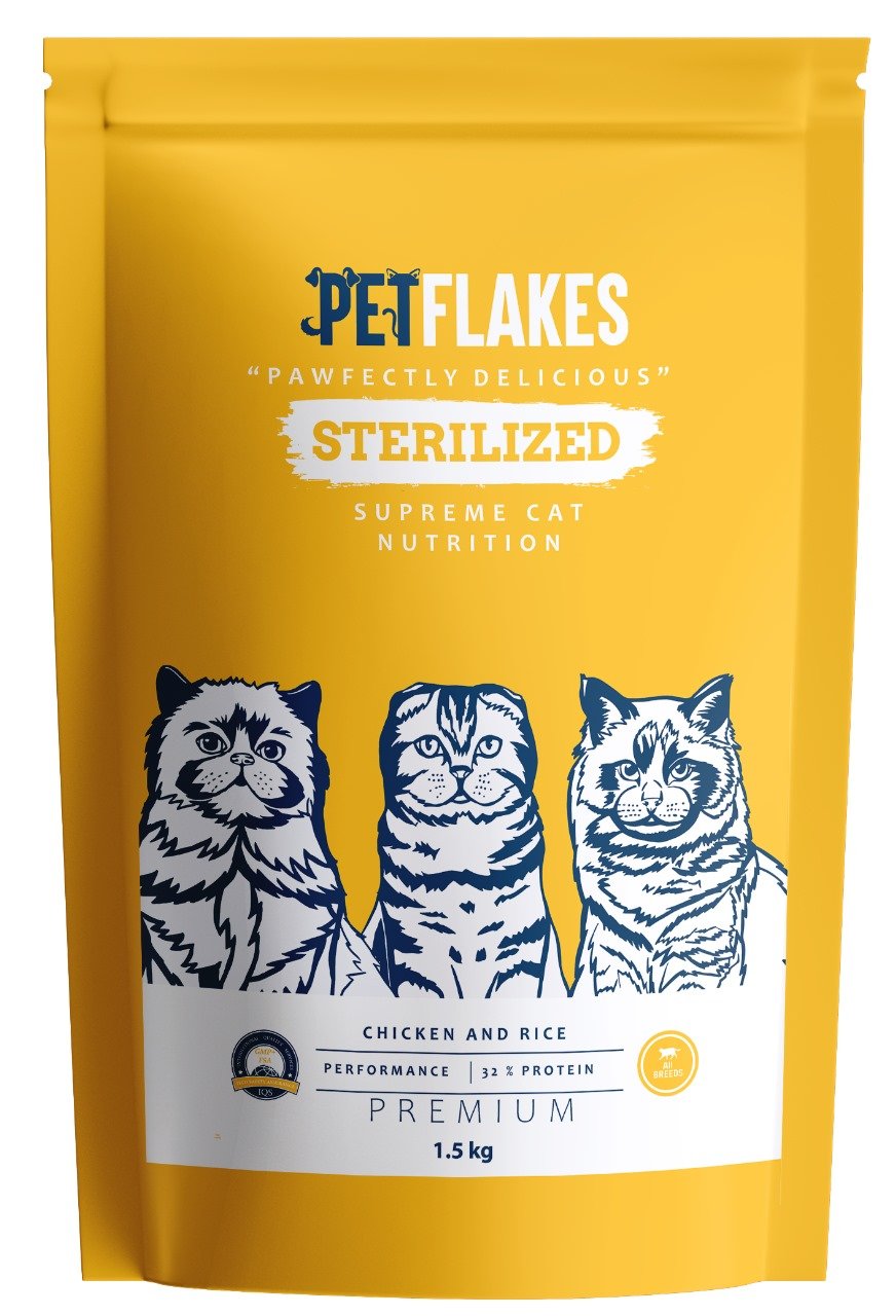 PETFLAKES® Maintenance - Sterilized Cat Food