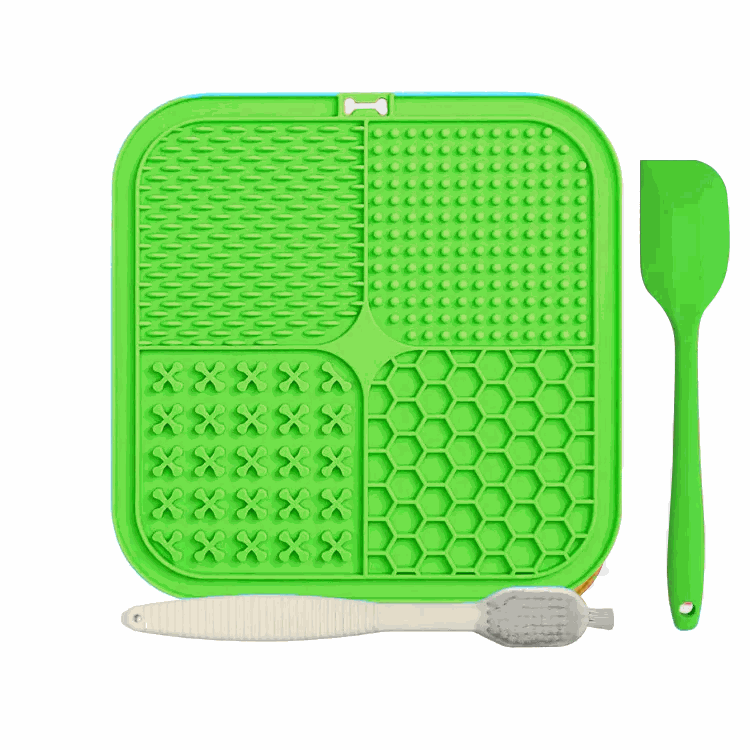 Nuff Lick Mat Plus Green