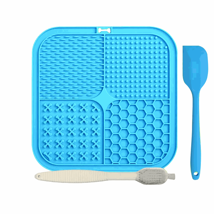 Nuff Lick Mat Plus Green, Nuff Lick Mat Plus Green(20cm*20cm)