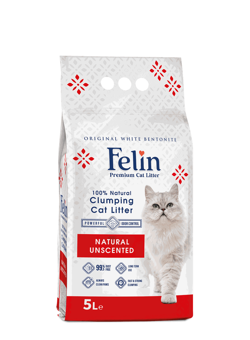 FELIN Cat Litter Natural Unscented